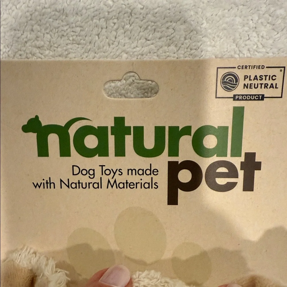 Natural Pet Dog Toy Plush Pig
